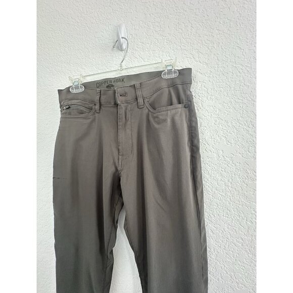 Copper & Oak Momentum Men Pants 30x30 Olive Army Green Performance Stretch READ - Picture 3 of 14